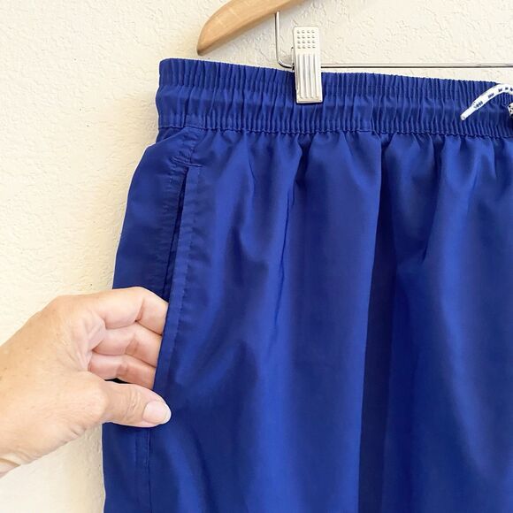 Brooks Brothers Mens Swim Trunks Royal Blue Size: XXL Slash Back Pockets - Picture 3 of 10